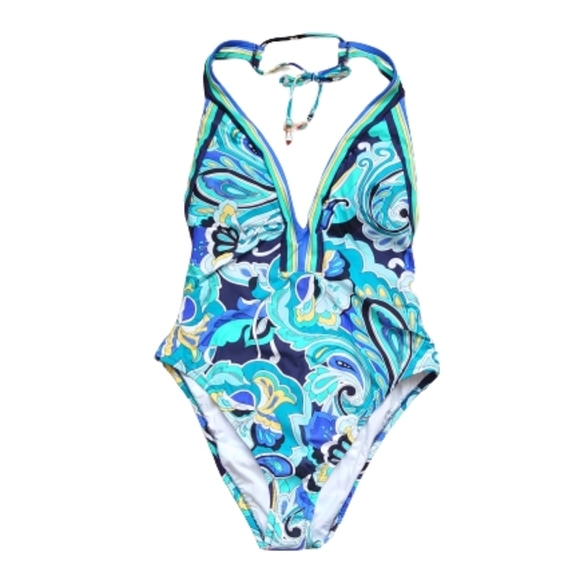 Trina Turk Other - TRINA TURK Ipanea V Plunge One-Piece Swimsuit